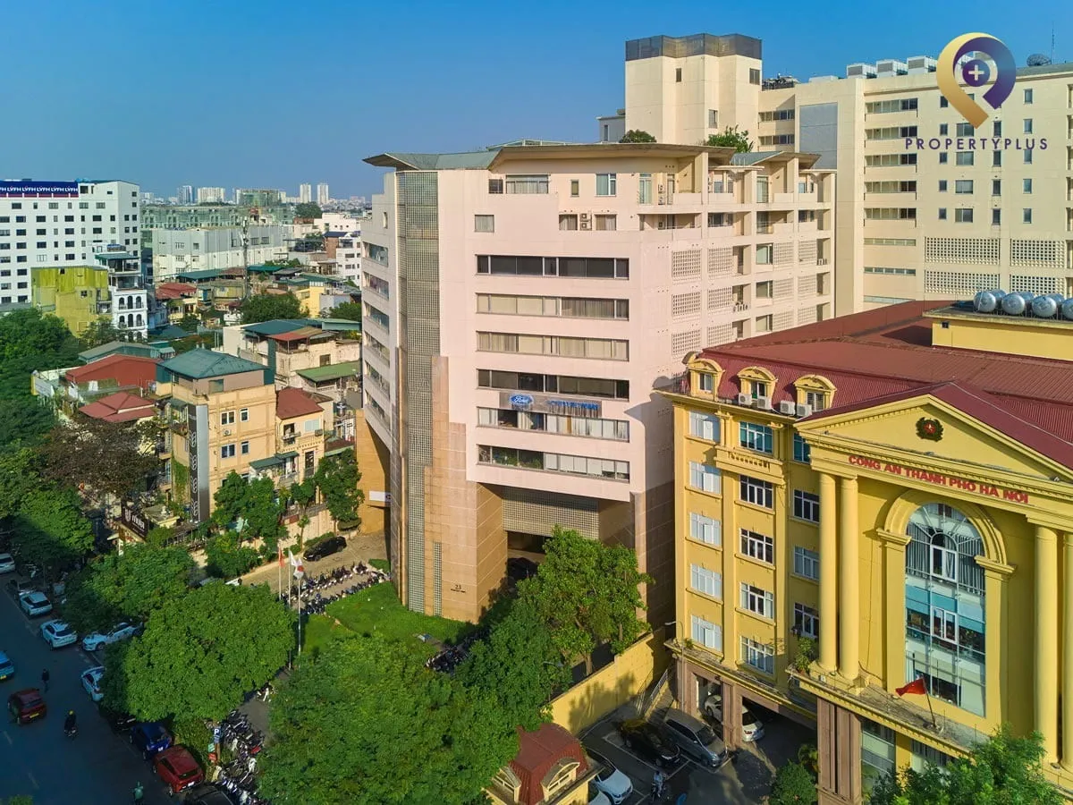 Toàn cảnh Sun Red River Building và khu vực lân cận
